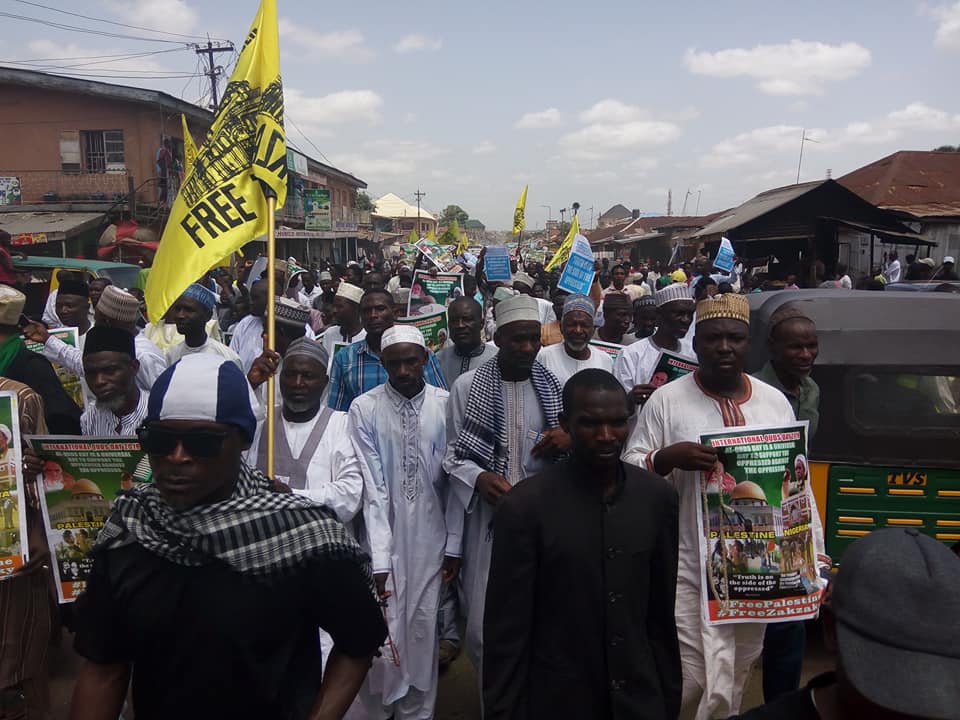 intl quds day in kaduna on friday the 8th june